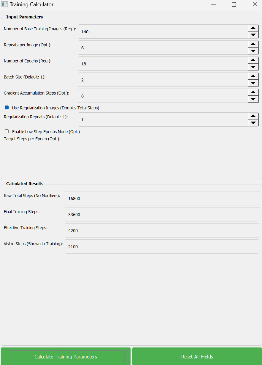 Simplify Training Math | Easy-to-Use Dynamic Calculator